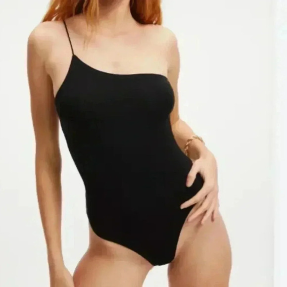 Babaton Aritzia Contour bodysuit  90s Cami Pastel Pink Sz XS - Picture 1 of 6